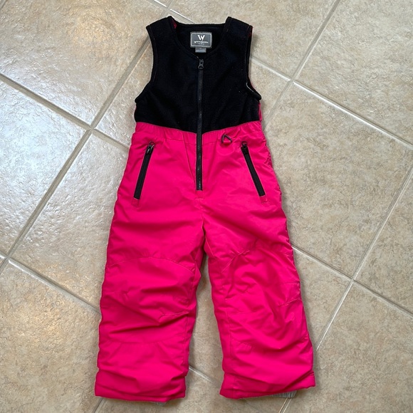 White Sierra Snow Bib 3t | Poshmark